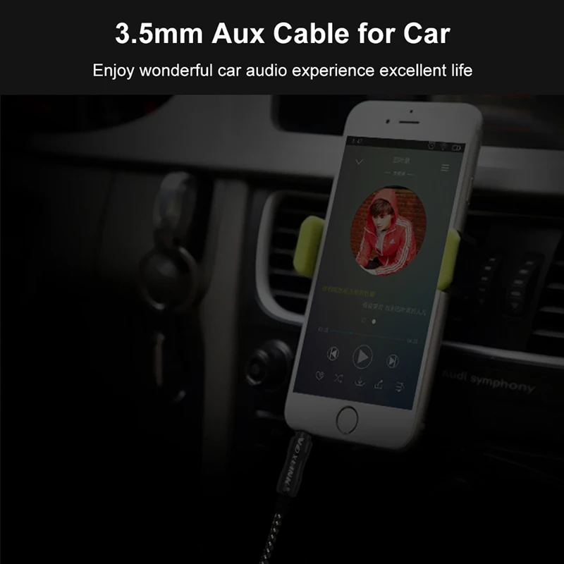VOXLINK 3 5 мм разъем Aux кабель для iPhone автомобиля папа-папа аудио MP3 Наушники Динамик
