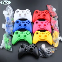 1 set portable wireless bluetooth gamepad remote controller full housing shell buttons for xbox 360 black
