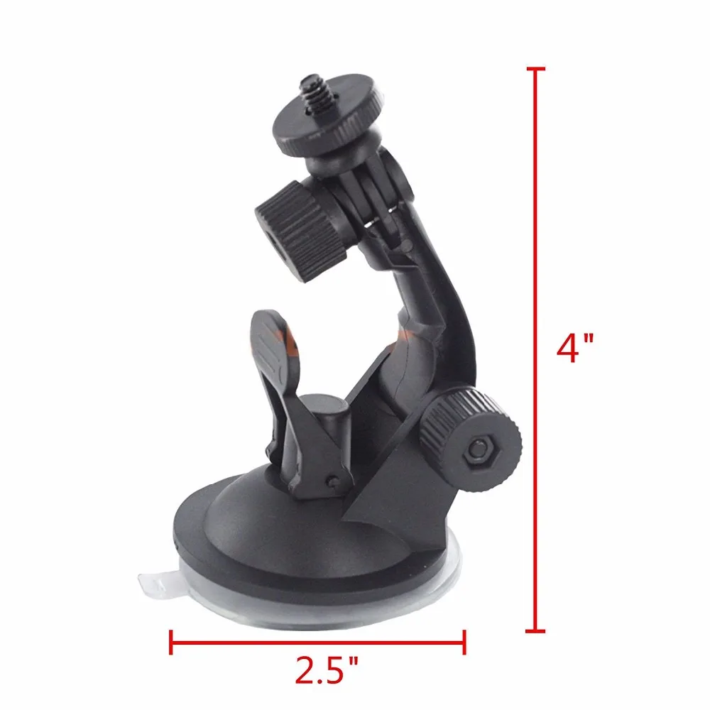 Автомобильный держатель на присоске для Gopro Hero xiaomi yi Sjcam Sony RX0 II X3000 X1000 AS300 AS200 AS100 AS50