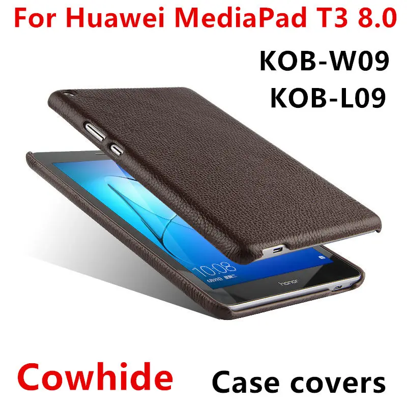 Чехол из воловьей кожи для huawei MediaPad T3 8 0 &quotзащитный чехол смарт-чехол натуральной