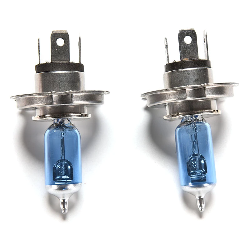 2 шт./компл. 12V 60/55W H4 Diamond Vision 5000 К супер белый автомобиль галогенная лампа для