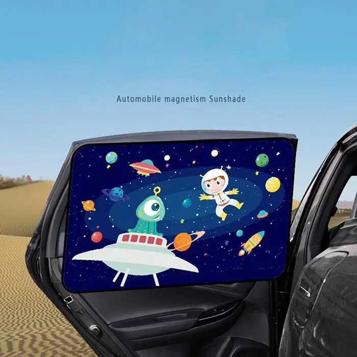 Магнитное лобовое стекло автомобиля солнцезащитный козырек Шторы Декор по
