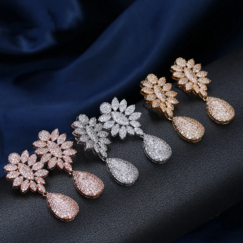 GMGYQ Новое поступление серьги Aretes De Mujer impernos 2018 Con Cristales дизайнерские для женщин