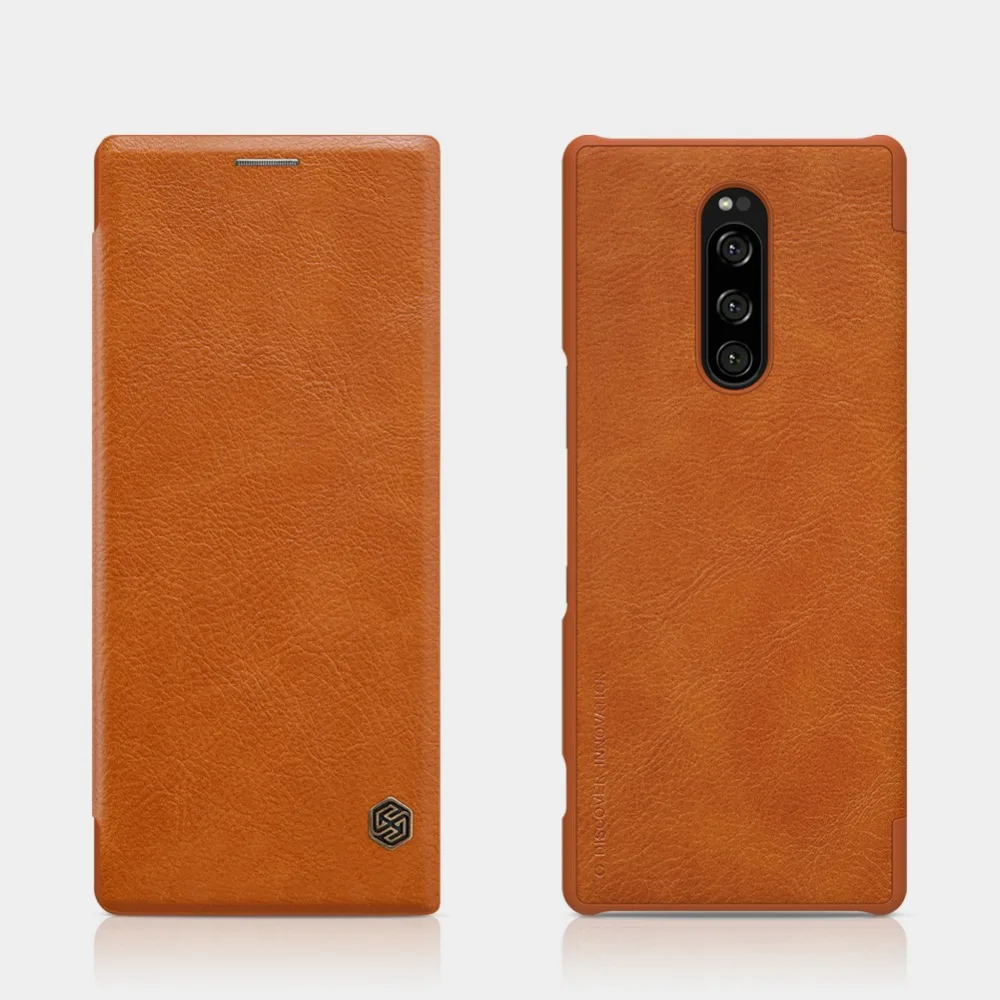 Чехол для Sony Xperia 1 чехол NILLKIN Qin винтажный кошелек откидной флип-чехол из
