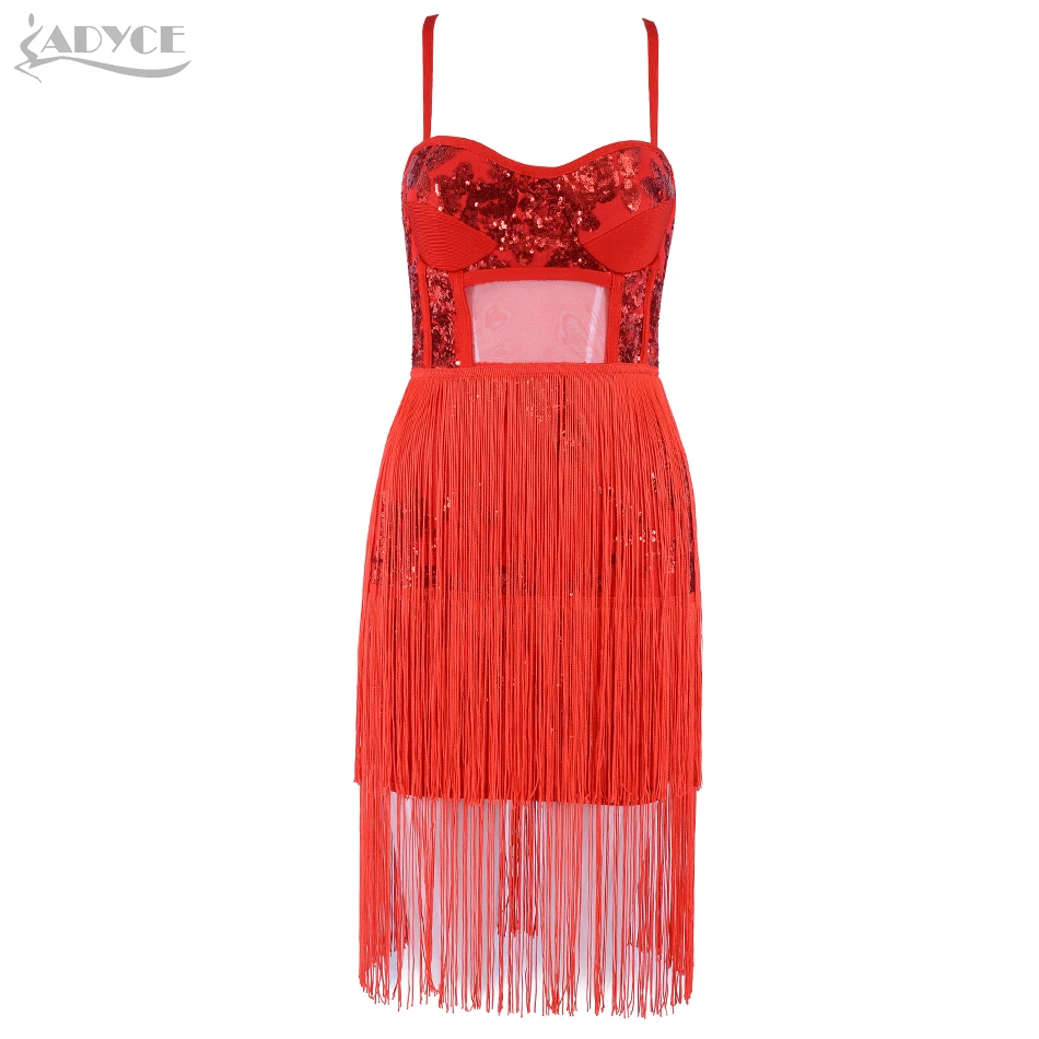 Adyce 2019 летнее облегающее Бандажное платье Vestidos женские вечерние платья