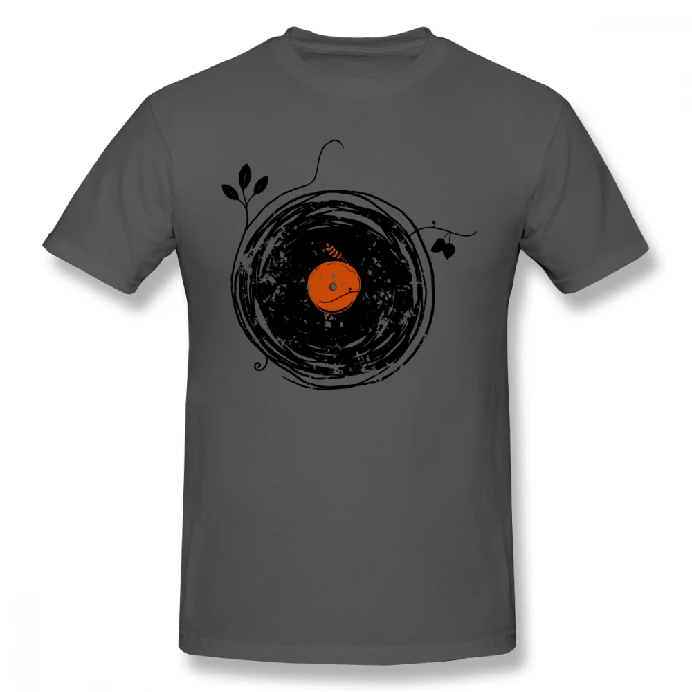 Enchanting Vinyl Records Vintage T-shirt For Men Plus Size 5XL 6XL Team Tshirt | Мужская одежда