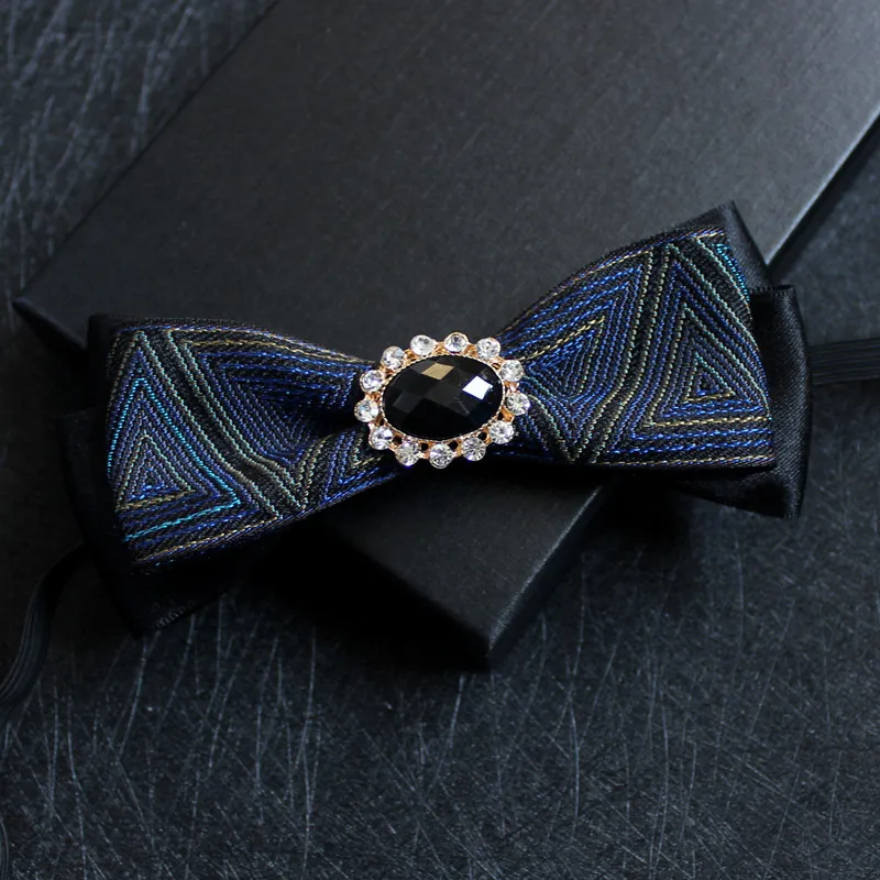 

Men's Europe and the United States wind polyester bow tie Business English casual men's party shirt accessories bow tie