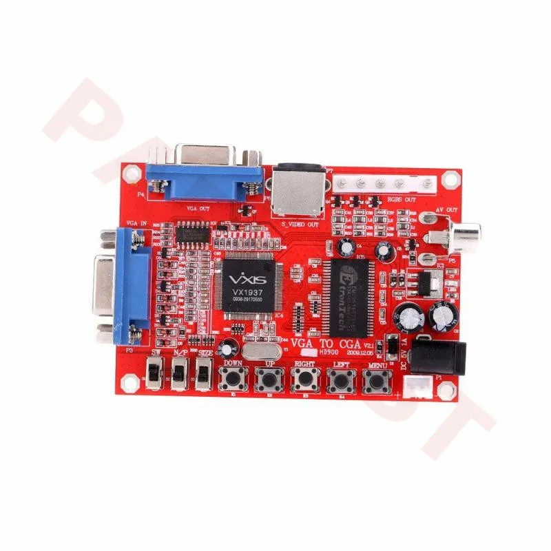 Новое поступление GBS 8100 VGA в CGA/CVBS/S VIDEO конвертер высокой четкости аркадная игра