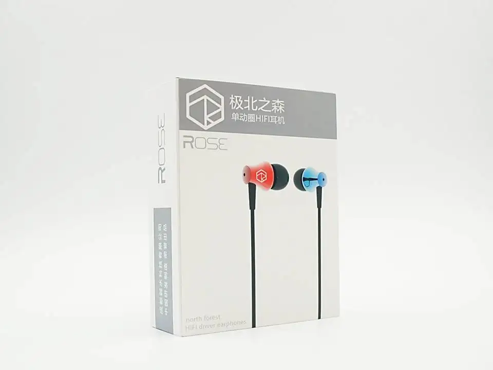 Розовый Северный лес Динамический драйвер HiFi металлические наушники-вкладыши IEMS