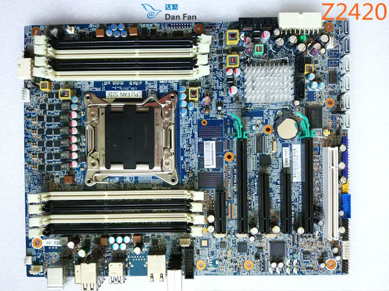 Материнская плата 618263 001 для HP Z420 619557 X79 LGA2011 501 материнская на 100% протестирована