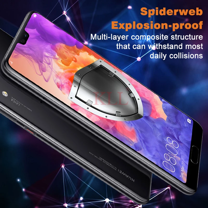 9D полное покрытие гидрогель мягкая пленка для Huawei Mate 20X 10 P20 Pro Lite P10 P9 Plus Защитная