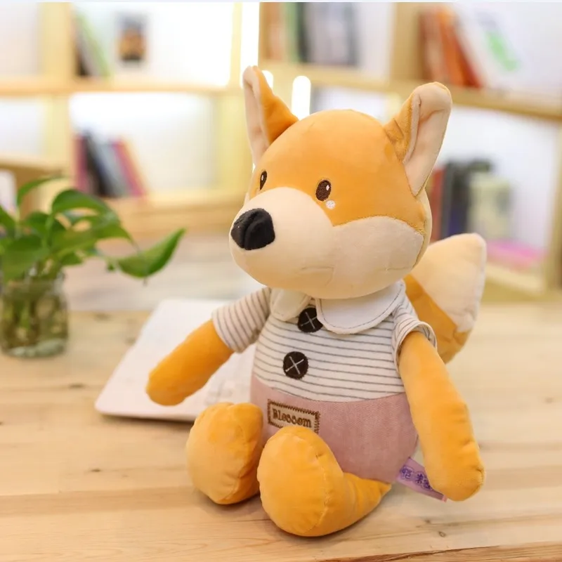 

New hot 30cm/40cm Plush Toys Cute Fox Eddy Plush Stuffed Animals Toys Doll Soft Toy Brinquedos for Children Kids Christmas Gift