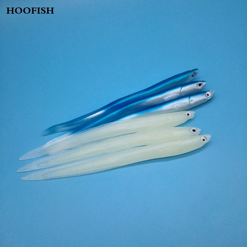 Рыболовная приманка HOOFISH 10 шт./лот 6 5 г/138 мм электрический угорь бионическая