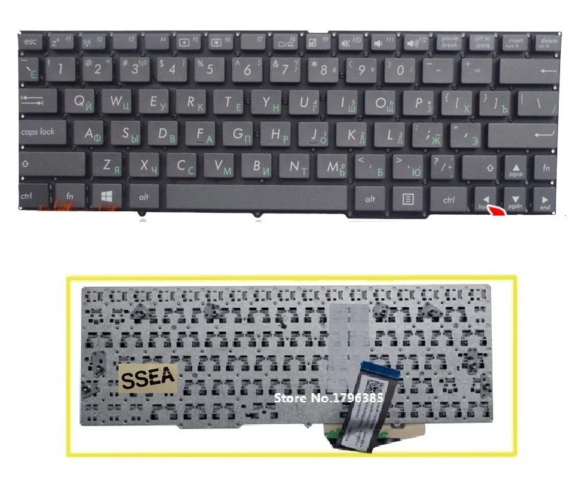 SSEA Новая русская клавиатура для ноутбука ASUS Transformer Book T100 T100A T100T T100H T100TA русская клавиатура без рамки