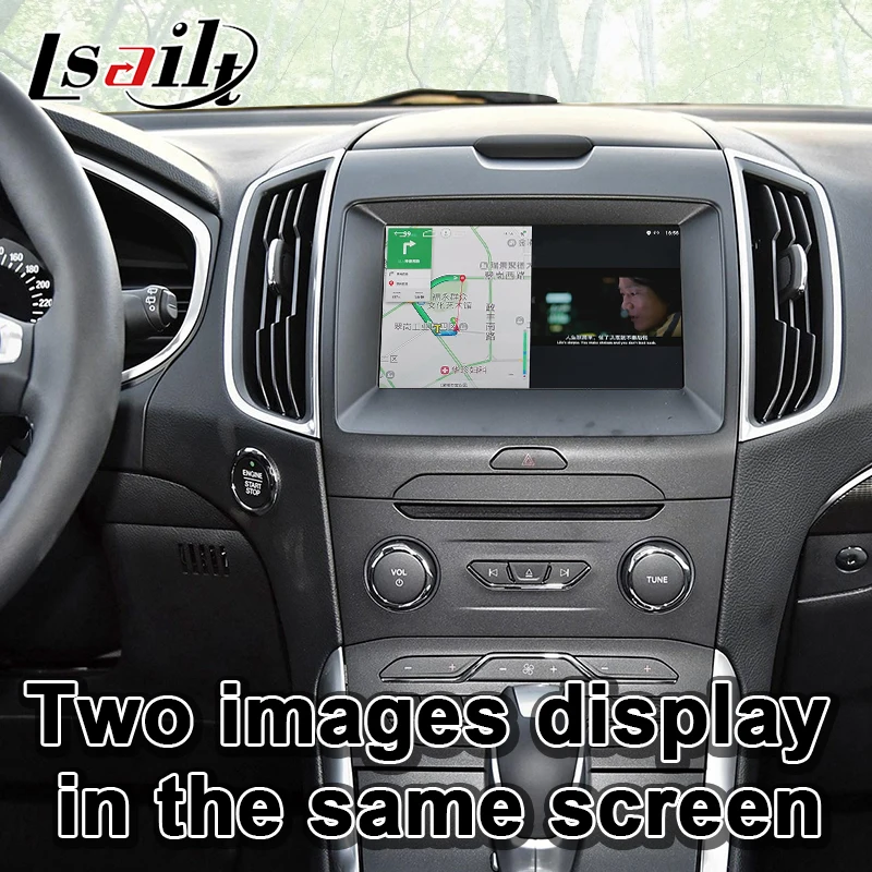 Интерфейс Lsailt CarPlay и Android для Ford Edge SYNC3 2016 18 мультимедийный видеоинтерфейс с