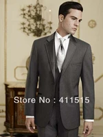 free shipping custom made cheap groom wear tuxedos browncustom made cheap men for dress for weddingdinner wedding suit