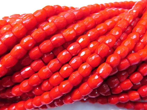 

bulk handmade ocean coral 6x8mm 5strands,barrel drum column facted hot red salmon pink white mixed jewelry beads