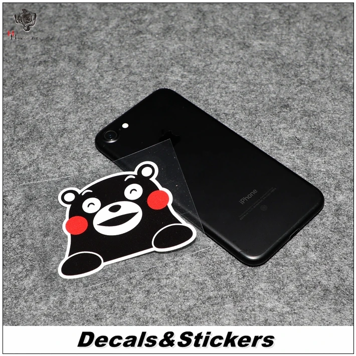 Милые Мультяшные Светоотражающие модифицированные наклейки NO.L111 Kumamon 3M, автомобильный шлем, водонепроницаемые Переводные картинки MOTO GP для... (art.: 7b0955258) - 7b0955258