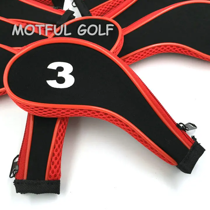 Застежка-молния клюшка для гольфа клюшки набор головных уборов с