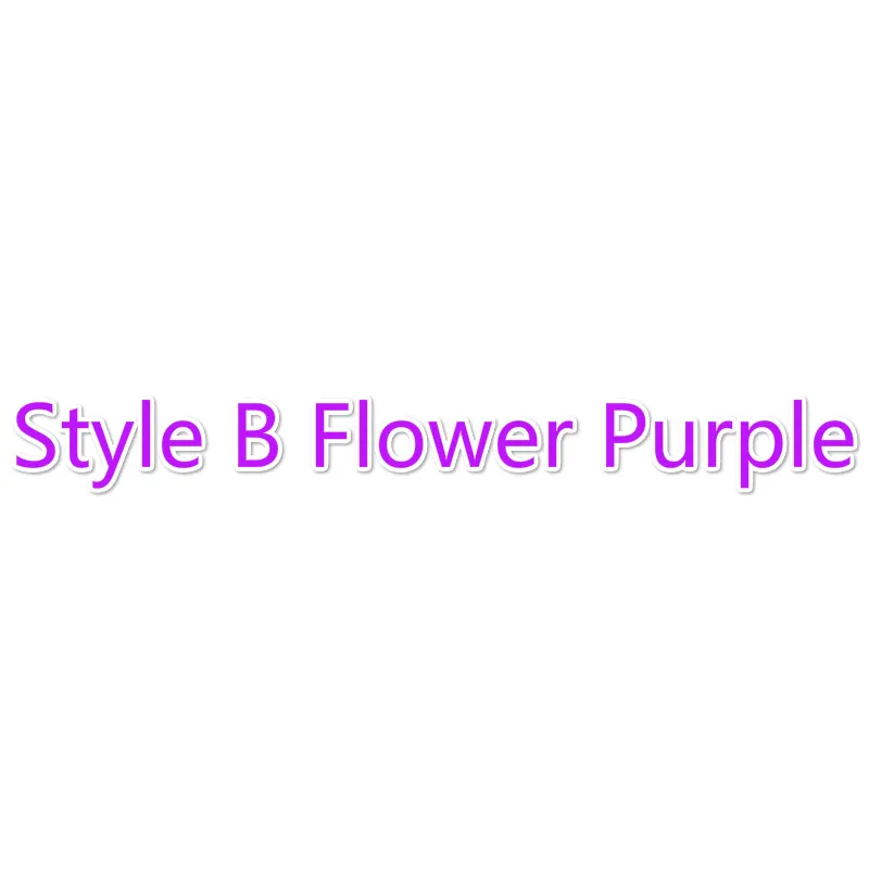 B Flower Purple Искусственные Свадебные украшения в форме сердца для автомобиля, набор цветов, венки на День святого Валентина, вечерние, праздничные, декоративные поставки - Цвет: B Flower Purple