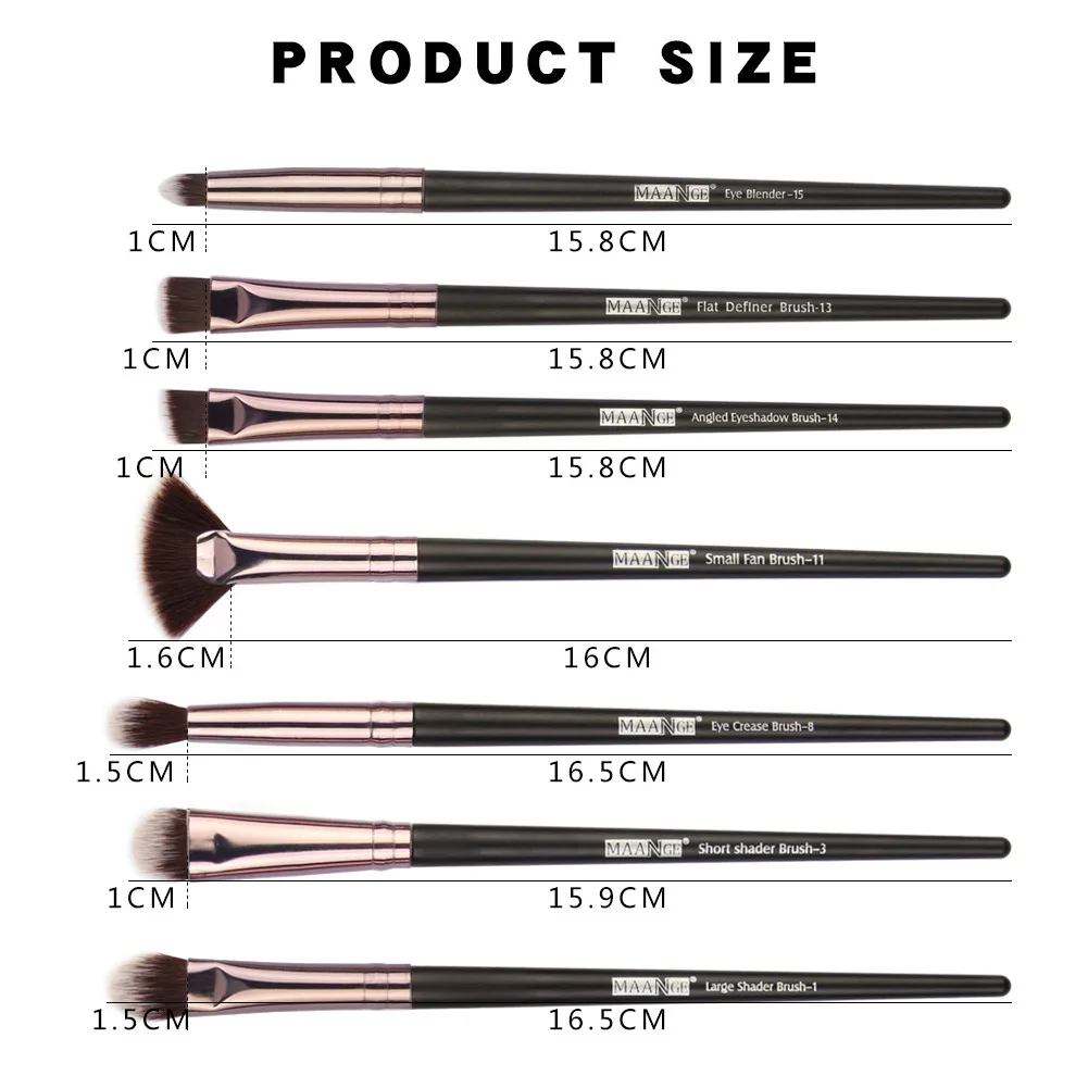 

2019 15pcs Women Makeup Brush Set Soft Nylon Brush Hair Plastic Handle Cosmetic Tools