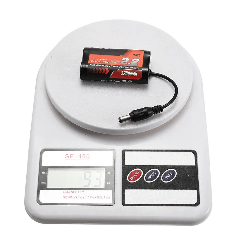 Eachine VR D2 очки два Pro FPV гарнитура запасная часть 7 4 V 2200mAh литий ионный аккумулятор