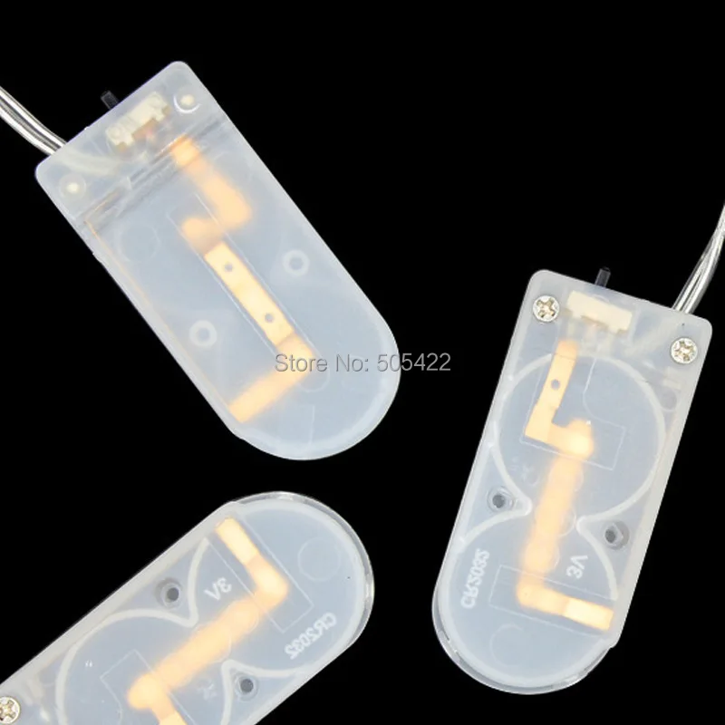 1000 шт./лот новинка 6 в 2 CR2032 кнопка держатель для сотового аккумулятора чехол с