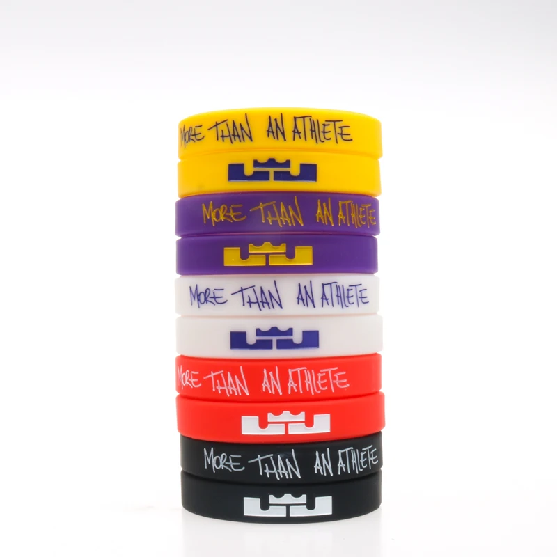Rubber MensBracelets LA James Basketball I Promise Sports Silicone Wristband Adjustable Bracelet | Украшения и аксессуары