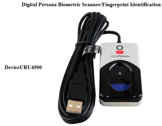 Цена биометрического сканера отпечатков пальцев uru4500 от Digital persona SDK USB JAVA C #. NET VB