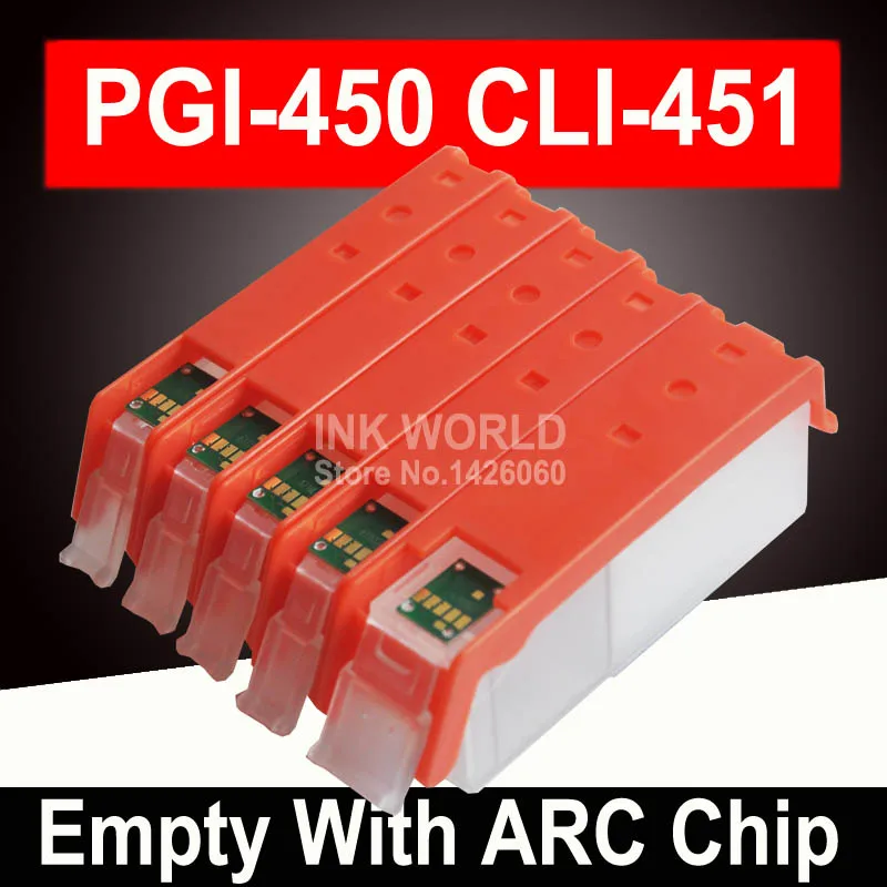 For Canon mx924 mx 924 Ink Cartridge Refill Refillable for Pixma With Permanent Chip PGI450 | Компьютеры и офис