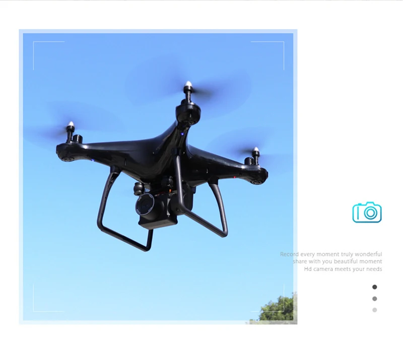 Новинка 2019 Радиоуправляемый квадрокоптер с Wi Fi FPV и регулируемой камерой ESC 1080p HD