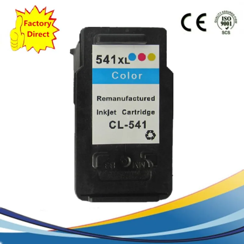 PG-540XL PG540XL PG 540XL CL-541XL CL541XL CL 541XL чернильные картриджи восстановленные Pixma MG4250 MX375 MX435 MX515 - Цвет: 1C