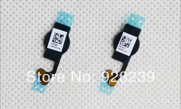100pcs/lot Factory Outlet Brand New Home Button Flex Cable Ribbon Repair Parts For iphone 5 5G Free Shipping | Мобильные телефоны и