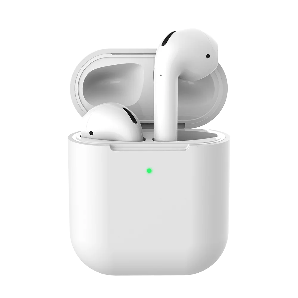 02 Мягкий силиконовый чехол для Apple Airpods 2 ударопрочный наушник защитный чехол Крышка водостойкая гарнитура аксессуары - Цвет: 02
