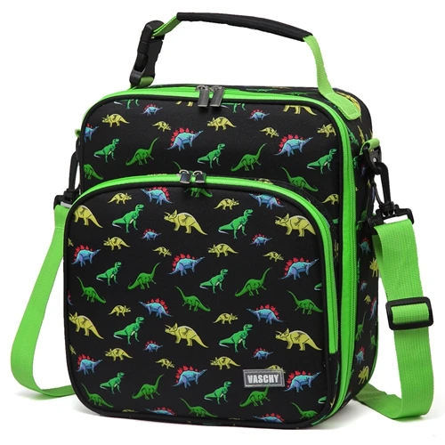 Cute Dinosaur VASCHY Ланч-бокс es сумка для детей динозавр многоразовые Ланч-бокс контейнеры для мальчиков и девочек изолированный Ланч-бокс Единорог астронавт - Цвет: Cute Dinosaur