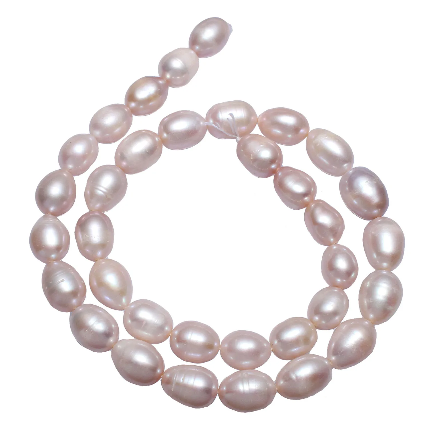 

Cultured Rice Freshwater Pearl Beads Natural Purple 9-10mm Approx 0.8mm Sold Per Approx 14 Inch Strand