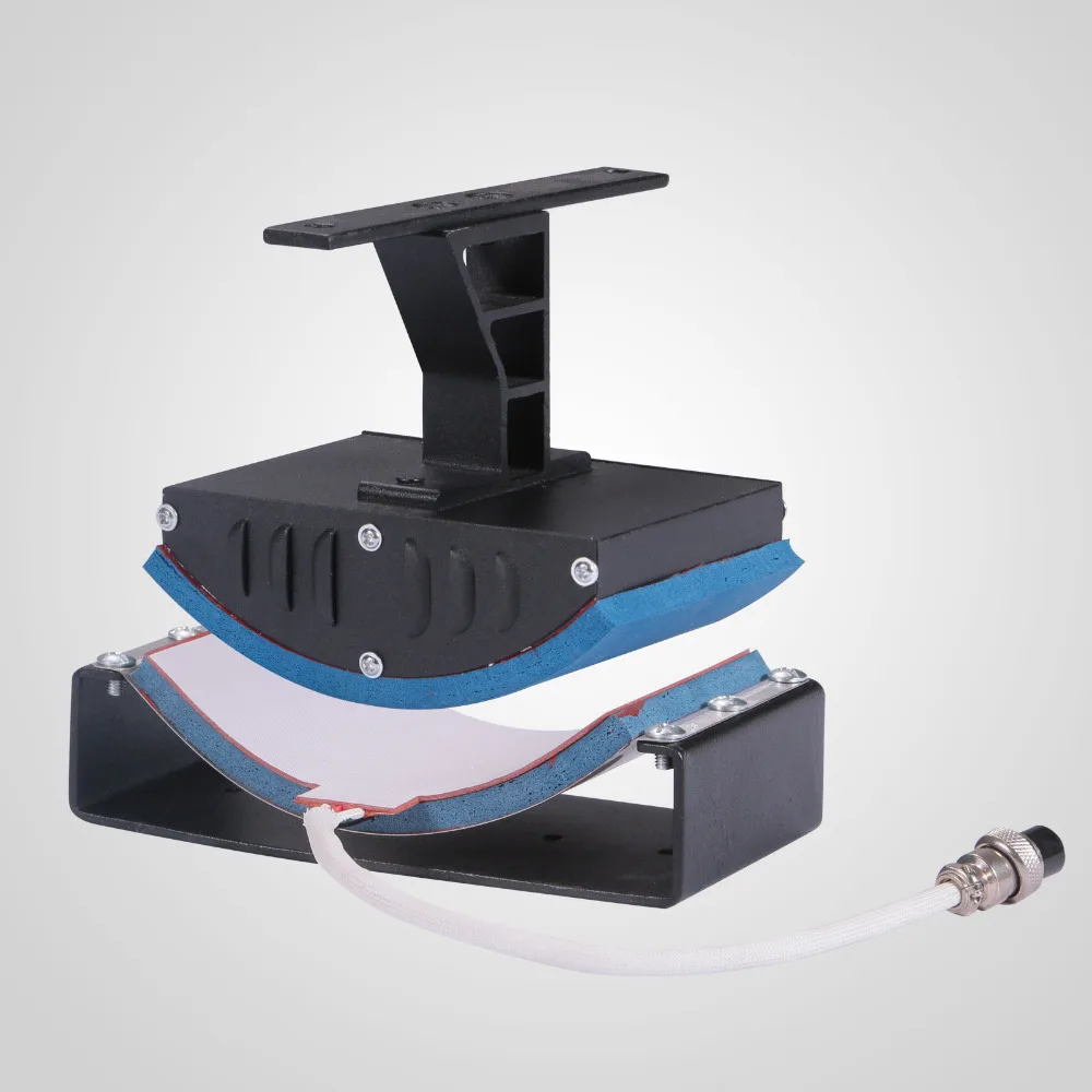 Полуавтоматическая 5 в 1 цифровая термопресс машина для печати на футболке