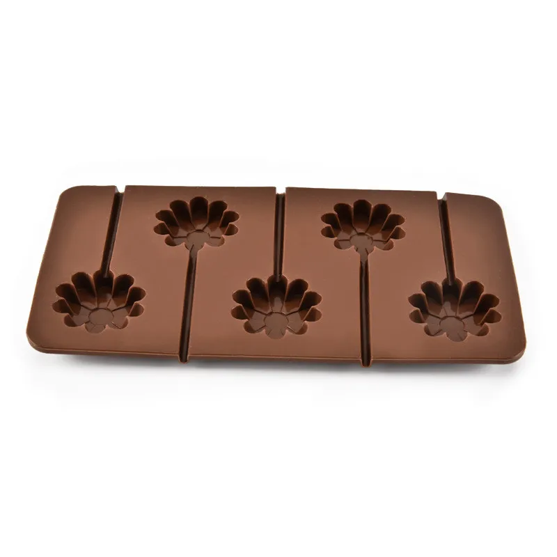 Кристиан Керр 4 Даже подсолнечника льда лоток Силиконовая для шоколада выпечки