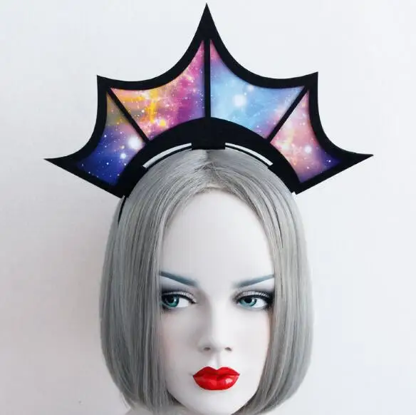 

Повязка на голову женская, вечерние готическом стиле