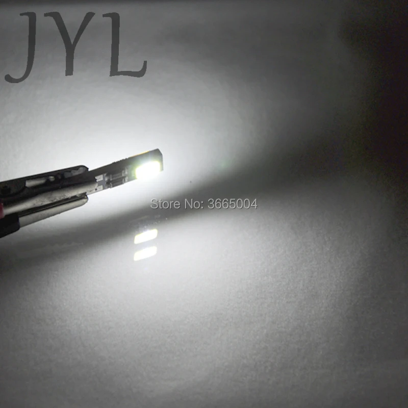 10 шт. T5 Клин 2 SMD 5630 Светодиодный приборной панели лампа 37 70 73 74 85 86 белый теплый