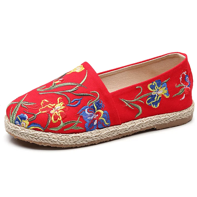 SONDR вышивкой красные туфли женские без шнуровки zapatos oxford mujer мискасинсин casuales
