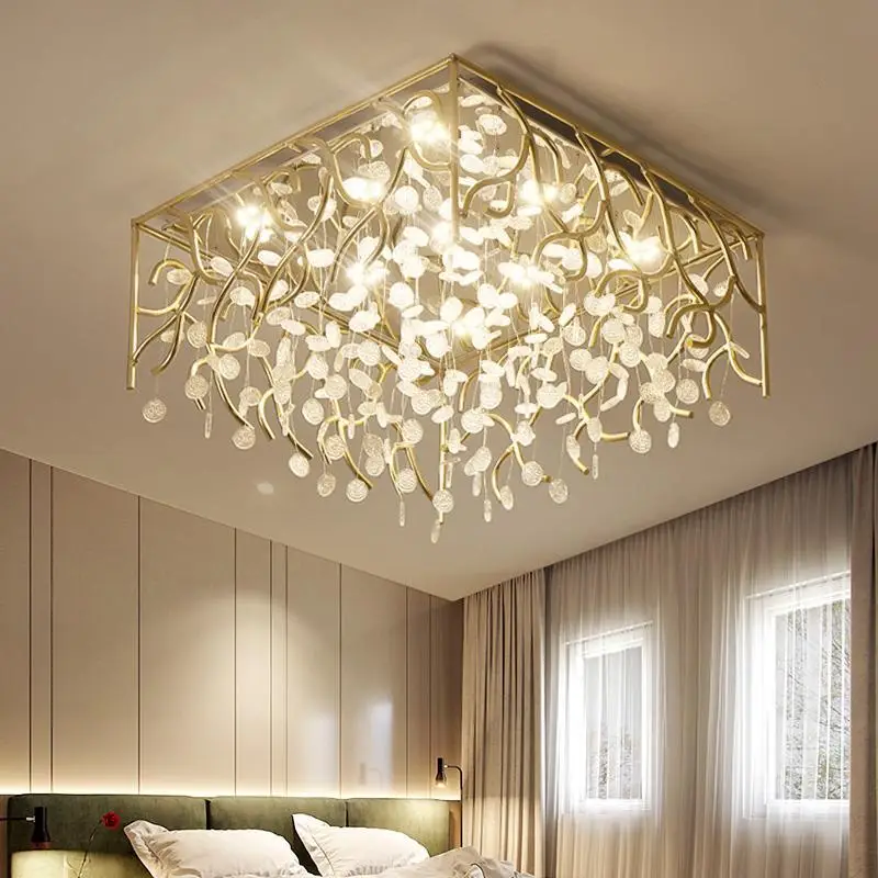 Deckenleuchte для гостиной Lampen современное Домашнее освещение De Vintage Lampara Techo Plafondlamp LED