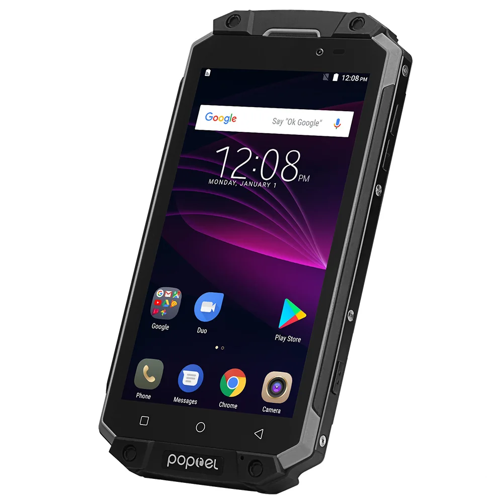 POPTEL P9000 Max IP68 водонепроницаемый ударопрочный мобильный телефон FHD экран 5 дюйма 4