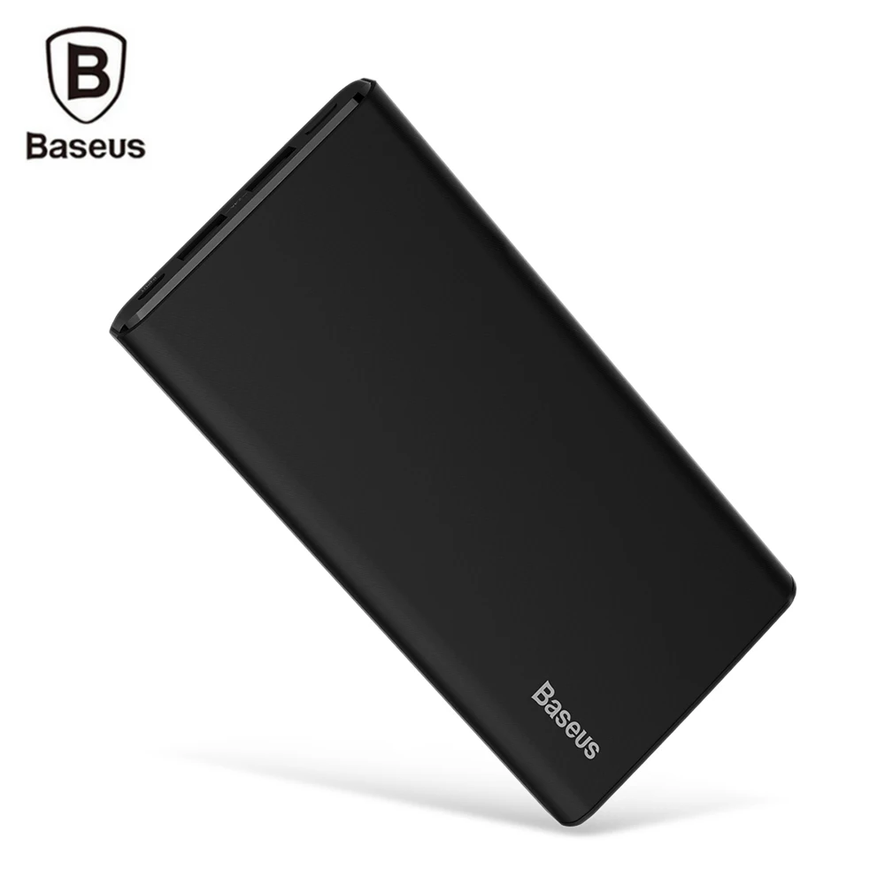 BASEUS M10 gaven 10000 мАч Запасные Аккумуляторы для телефонов 2.4a Dual USB Выход внешний