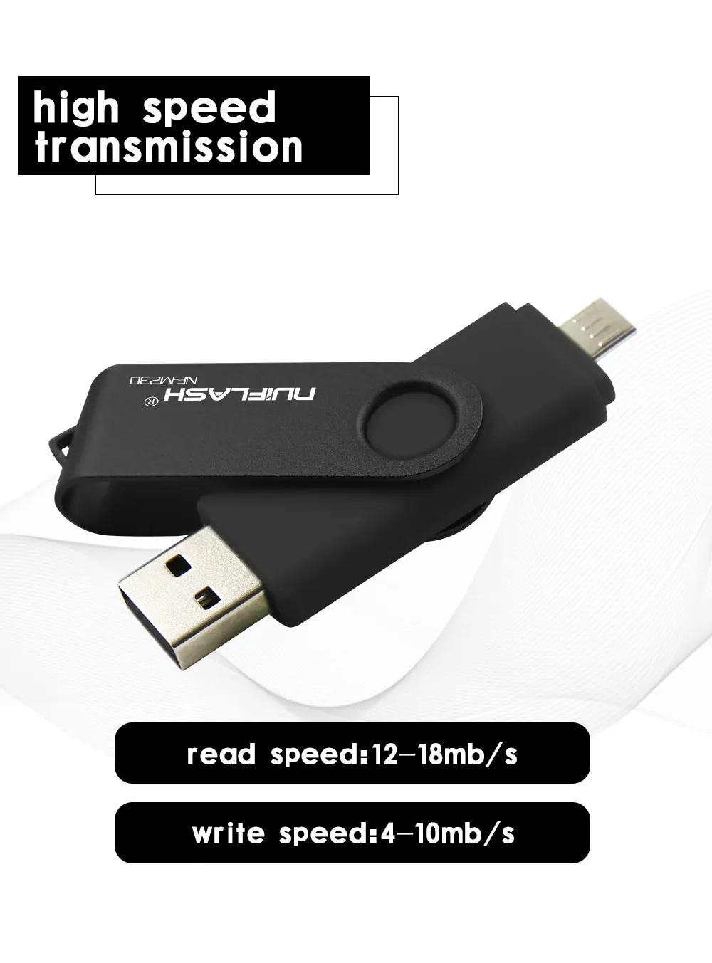 Лучшая OTG USB флеш-накопитель cle usb 2,0 32G флеш-накопитель двойное применение Micro USB 16G 32G 128G запоминающие устройства диск на ключ