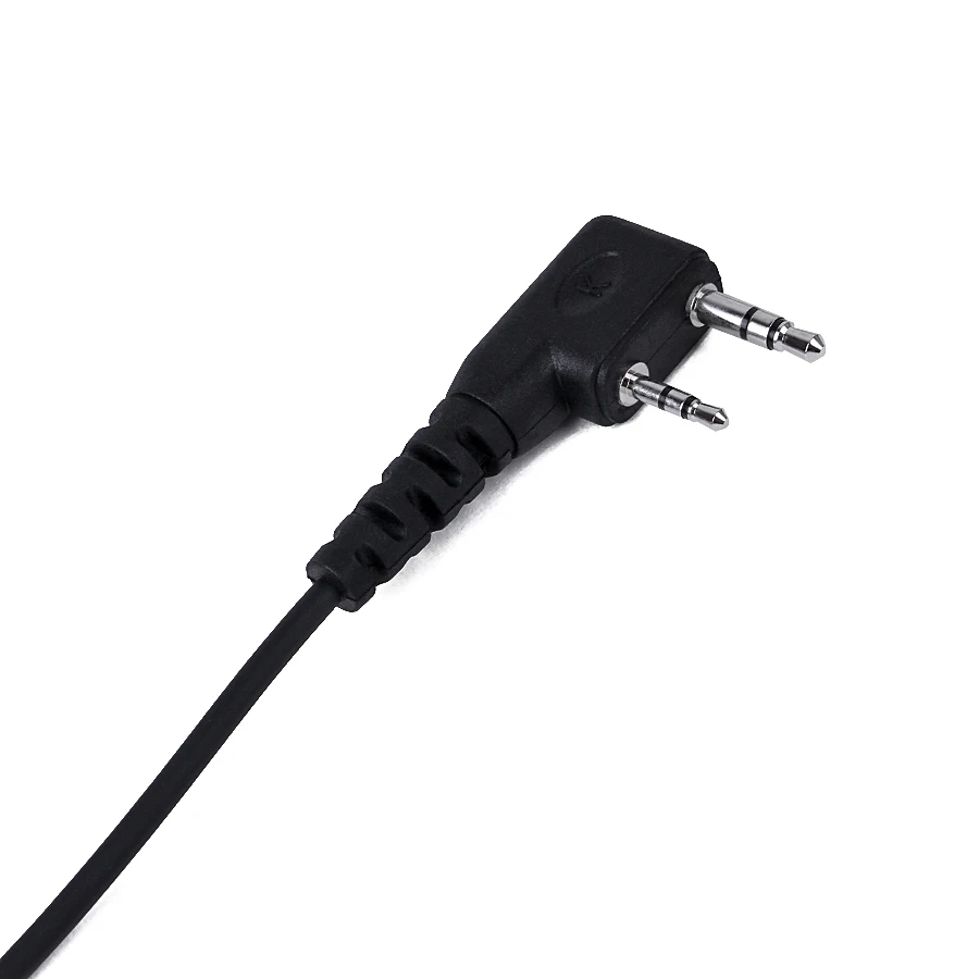 For Kenwood For Baofeng Retevis Motorcycle Helmet 2Pin Finger PTT Headset Walkie Talkie Microphone For TYT Two Way Radio Headset