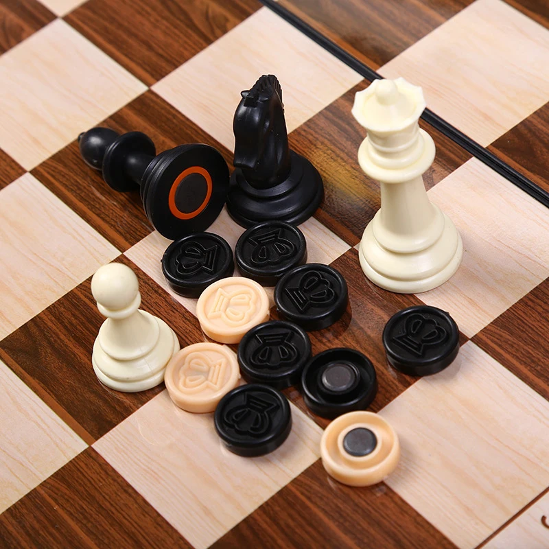 BSTFAMLY набор пластиковых шахмат портативные международные шахматы 39*19 5*5 5 см