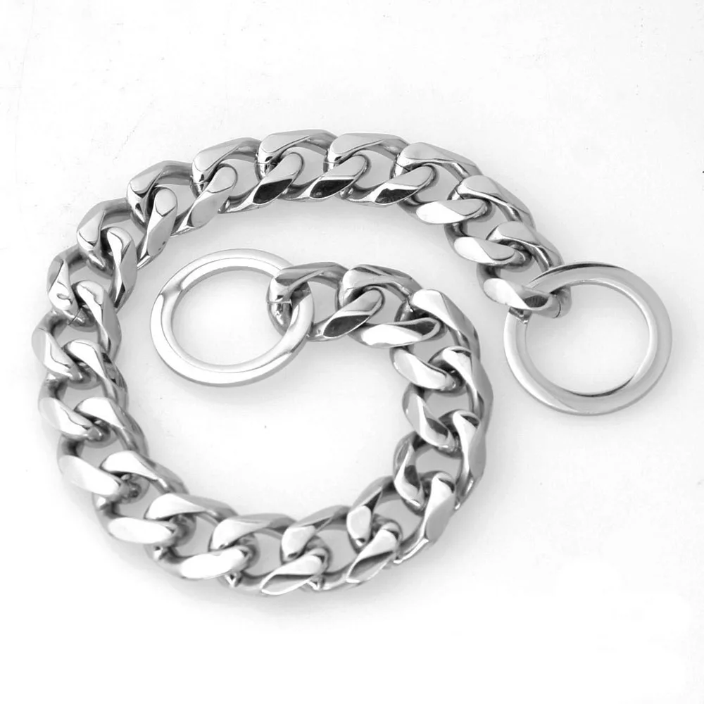 Одежда высшего качества 19 мм собака бульдог поводок тон бордюр кубинская цепь