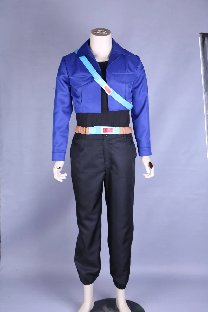 Горячая аниме Dragon Ball Zetto trunks Future Suit Dragon Ball Z косплей костюм Dragon Ball сапоги на заказ парик Хэллоуин наряд