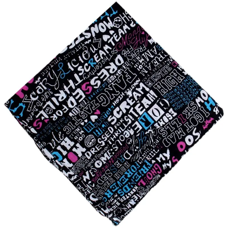 Новинка бандана карандаш с рисунком в виде сердца символа Мира унисекс из хлопка